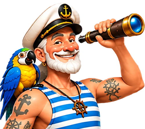 Captain Vasko giving a thumbs up
